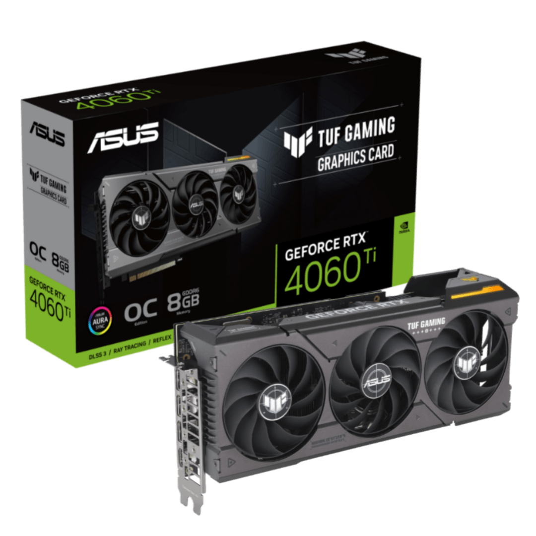 کارت گرافیک ایسوس ASUS TUF Gaming GeForce RTX 4060 TI OC Edition 8GB GDDR6