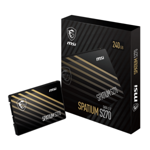حافظه SSD اینترنال SSD MSI SPATIUM S270 240GB