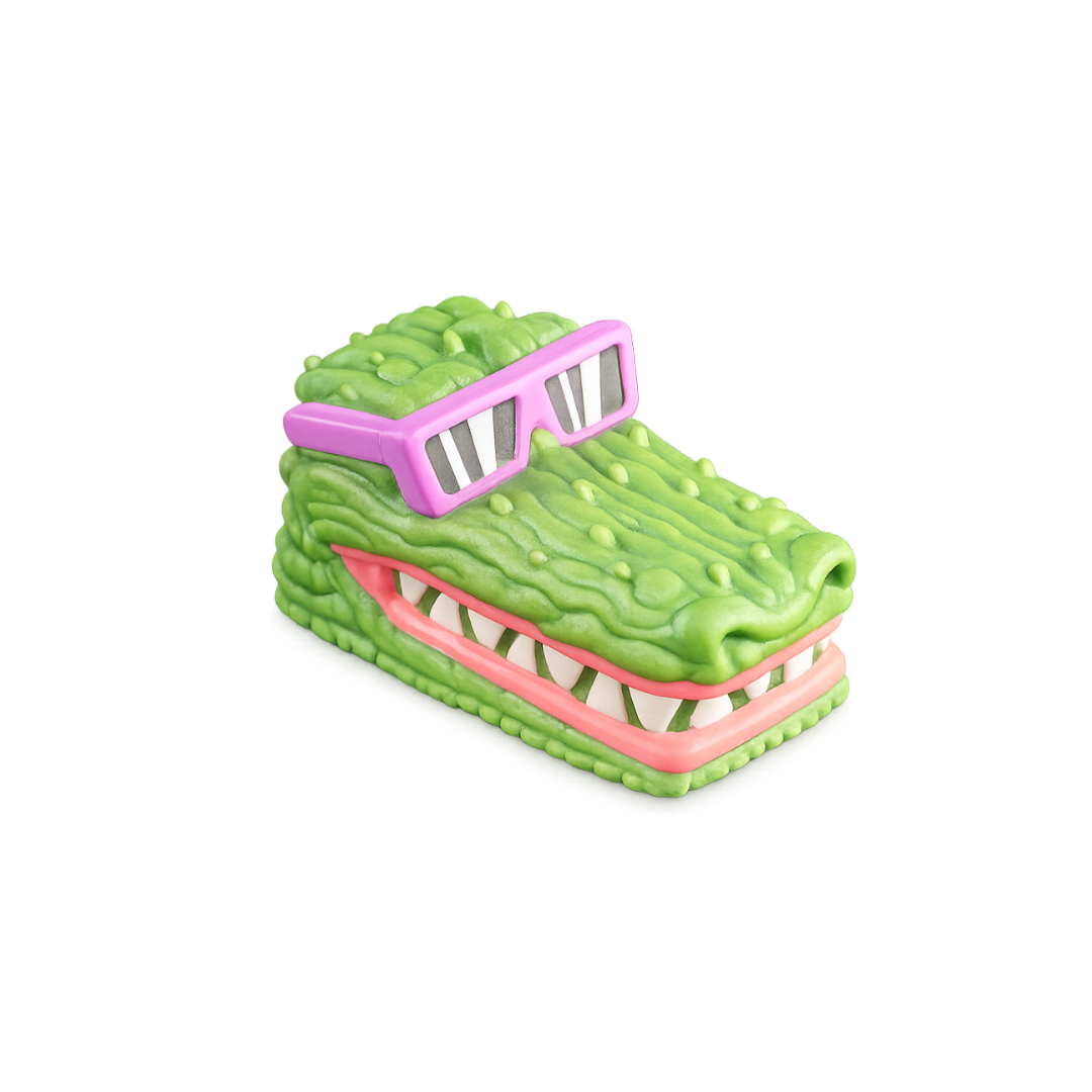 کیکپ کیبورد مکانیکال طرح Crocodile